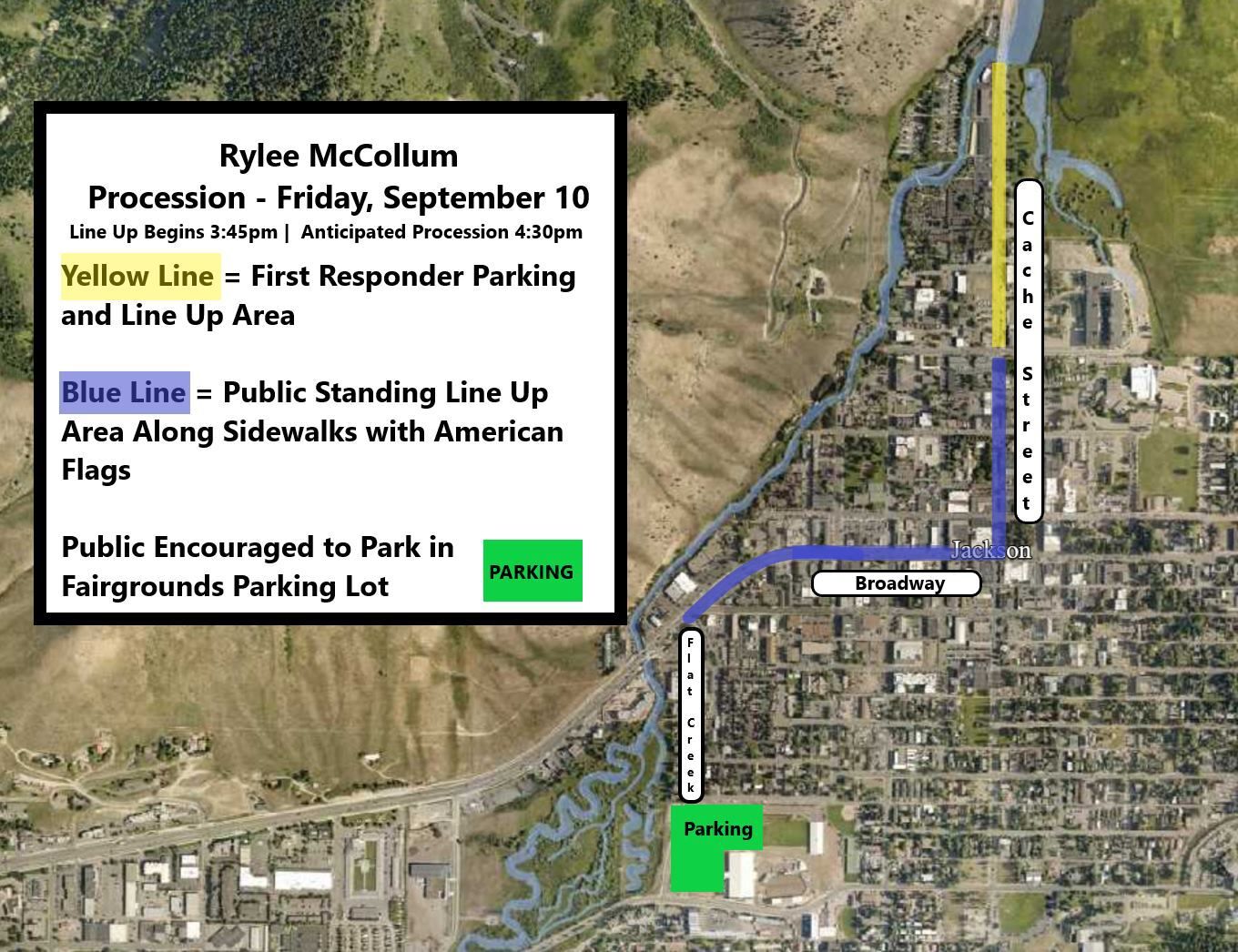 McCollum homecoming route